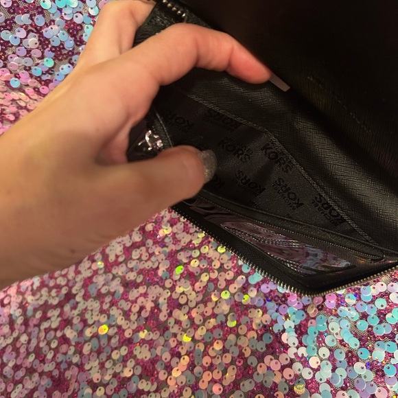 Michael Kors Black Leather Wristlet - Picture 11 of 15